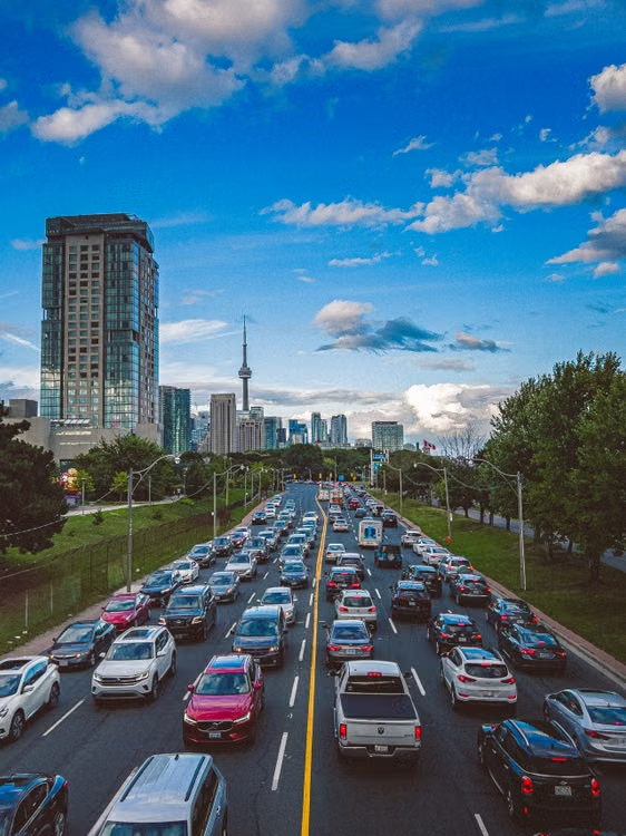 Traffic in Toronto