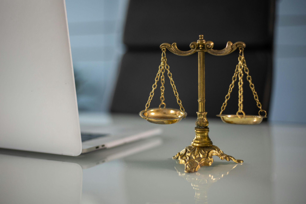 a visual representation of justice