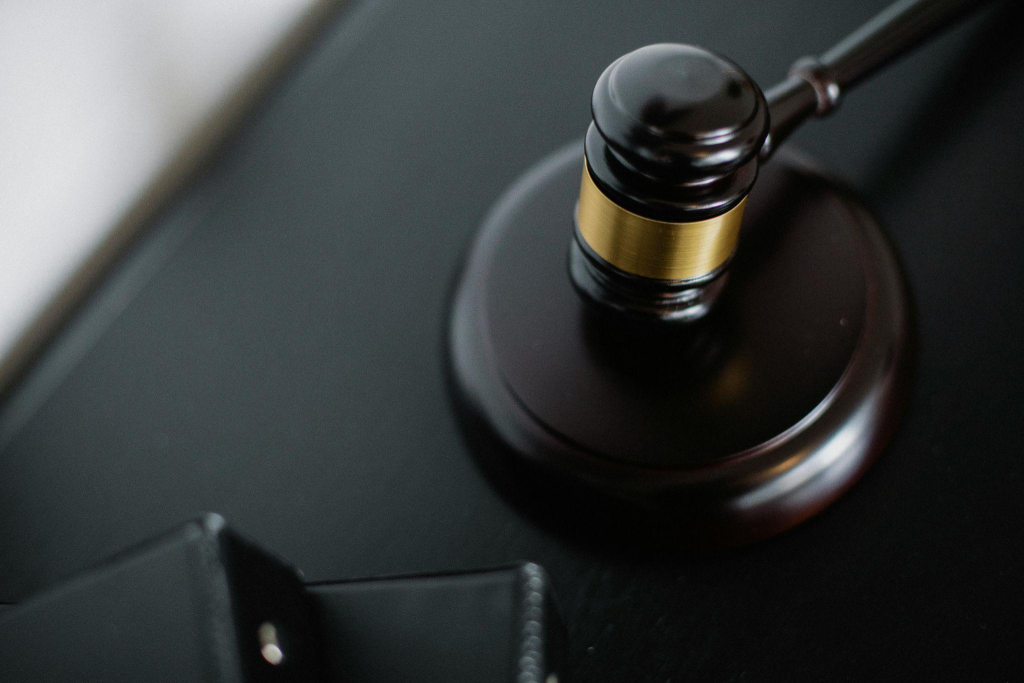 a wooden gavel